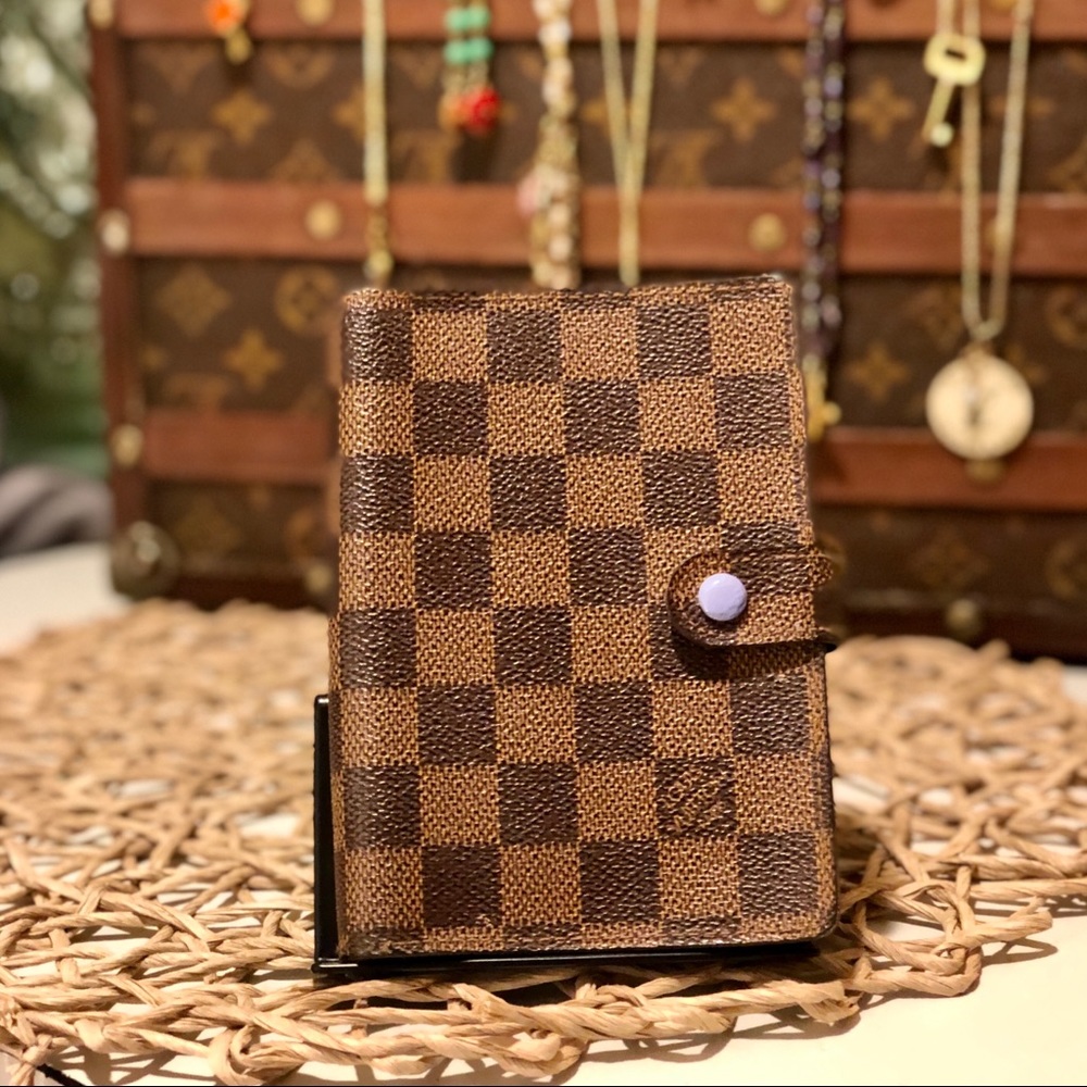 💜Louis Vuitton Damier Ebene Planner PM